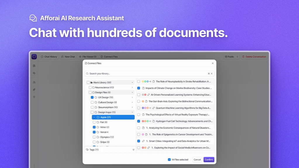 afforai chat documents
